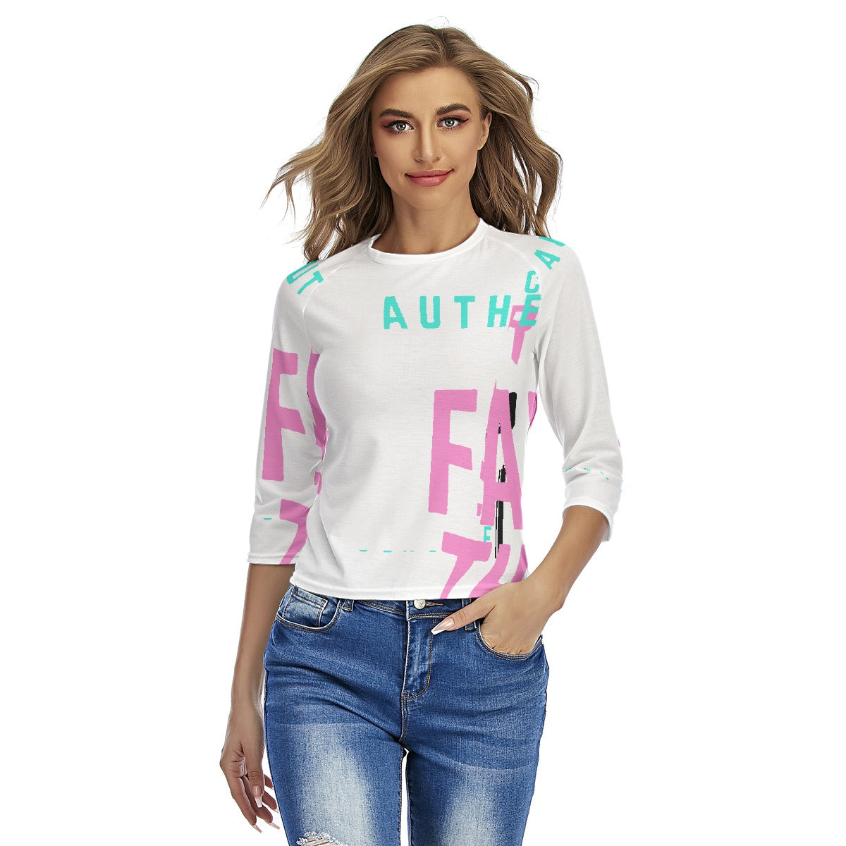 All-Over Print Women's Raglan Sleeves T-shirts