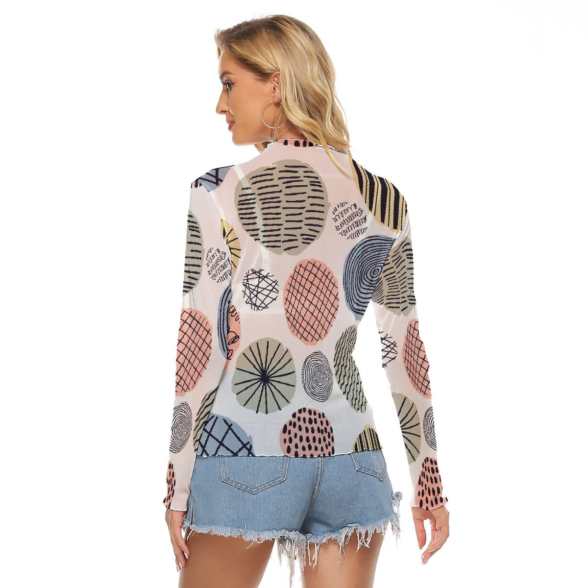 All-Over Print Women's Mesh T-shirt