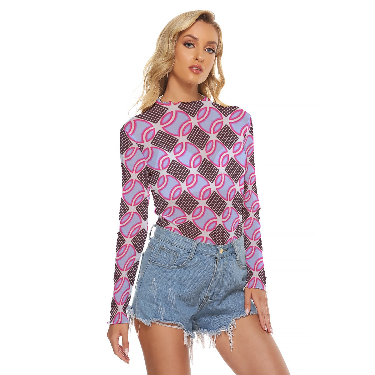 All-Over Print Women's Mesh T-shirt