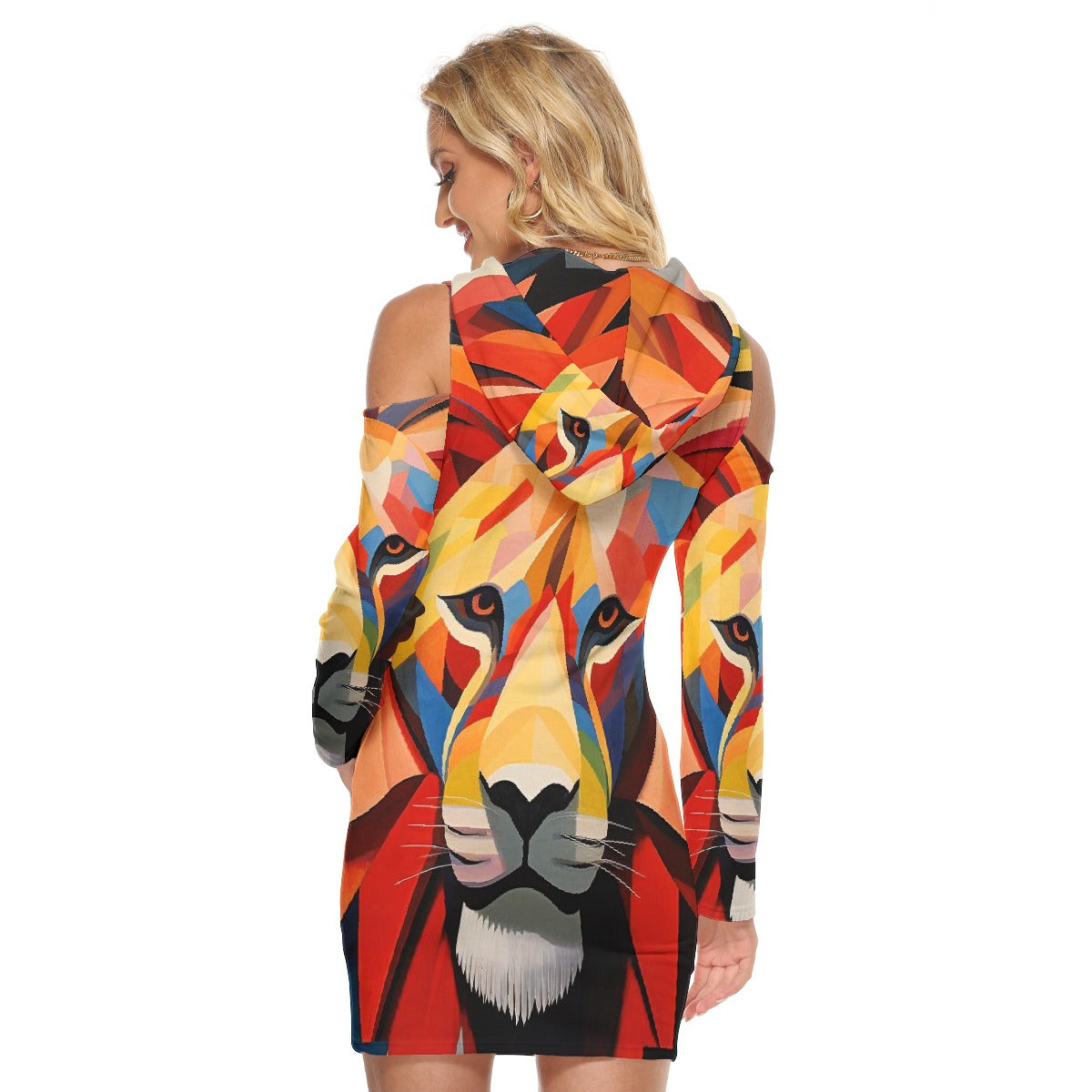 All-Over Print Women's Tight Dress