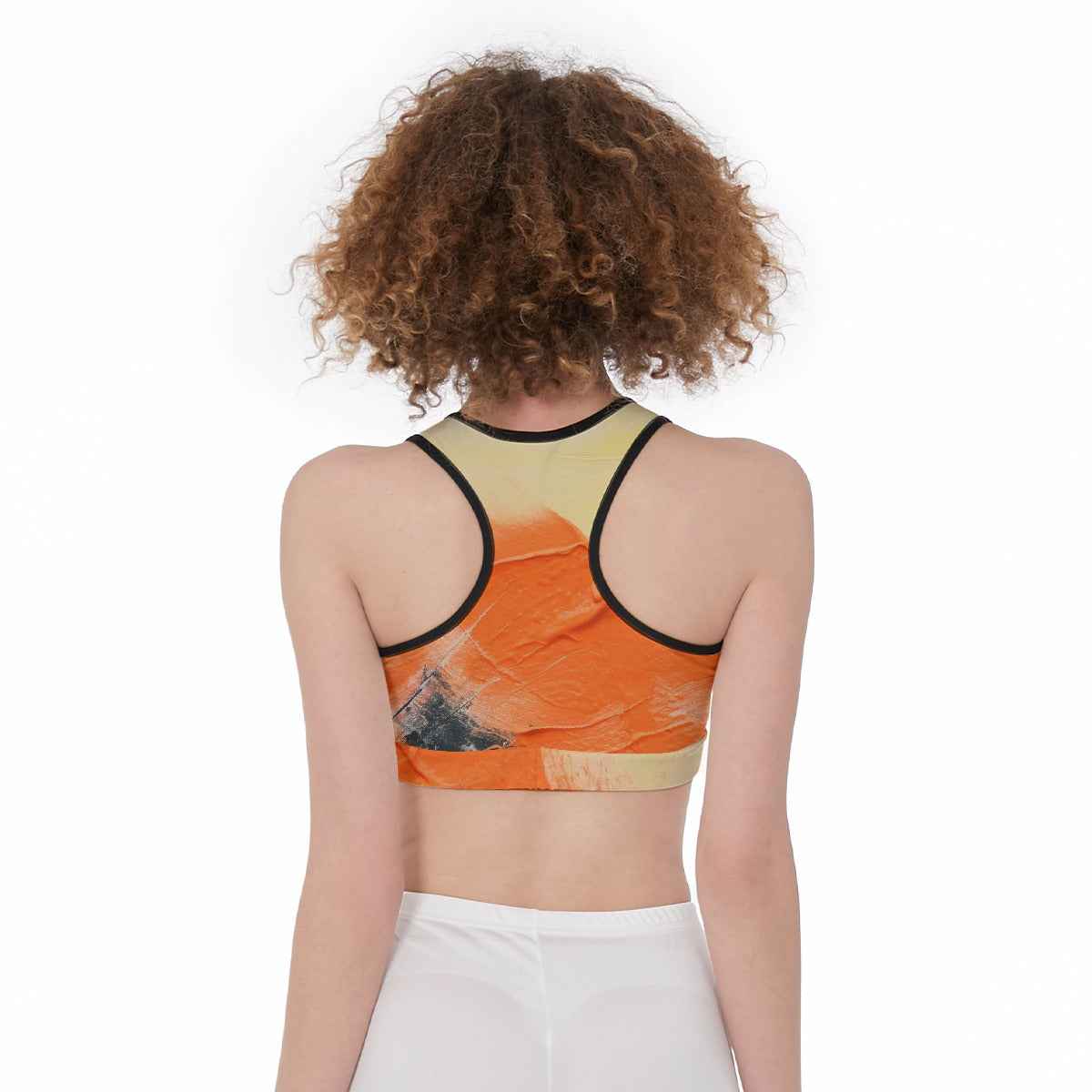 All-Over Print Sports Bra