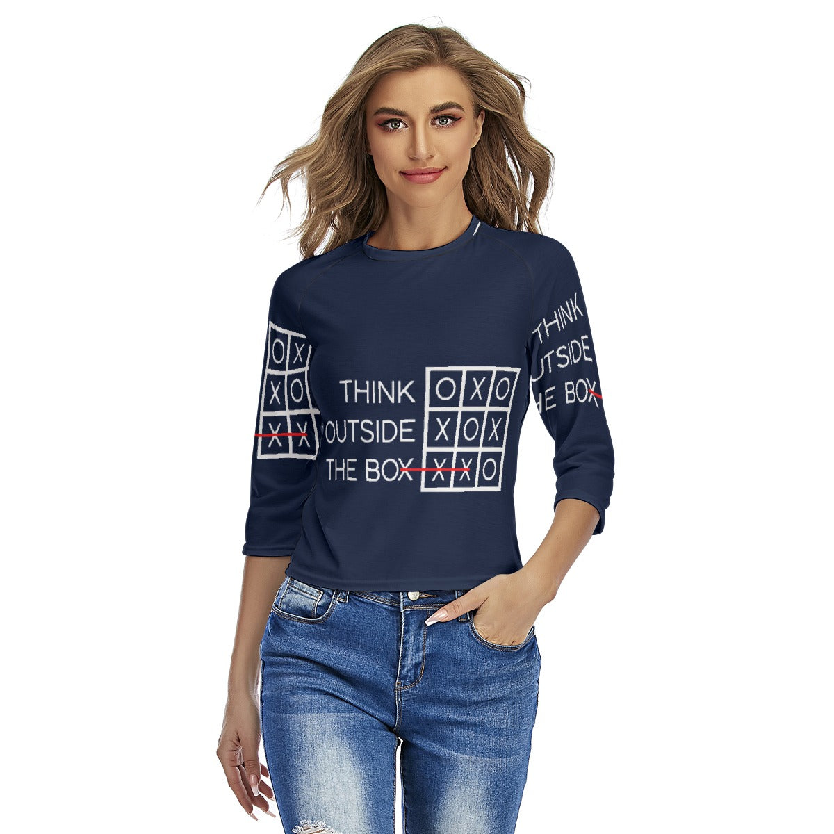 All-Over Print Women's Raglan Sleeves T-shirts