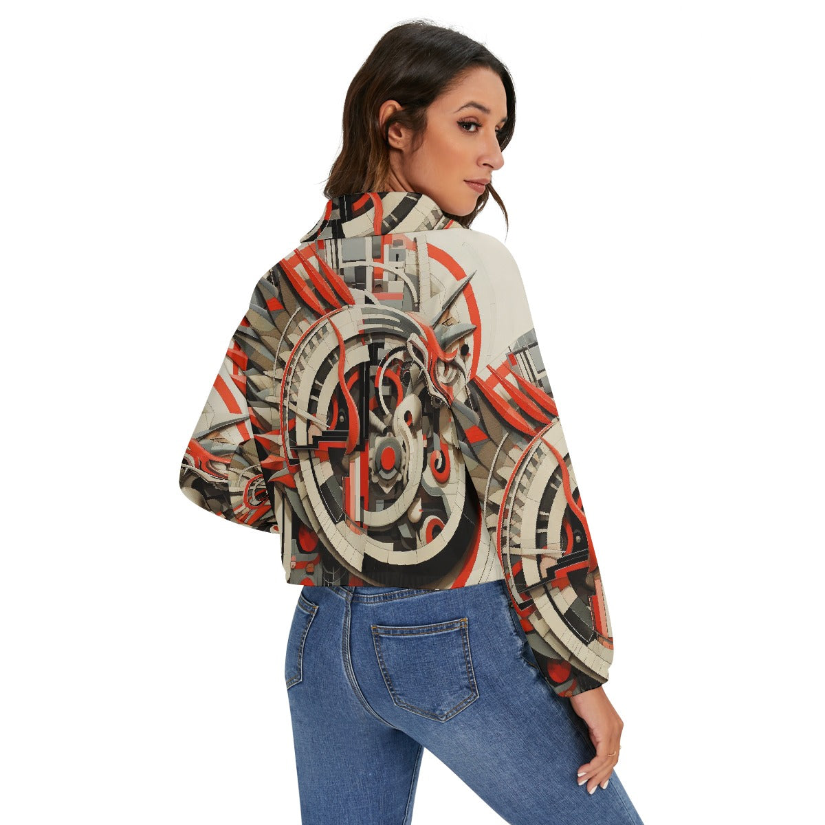 All-Over Print Women's Zip Jacket