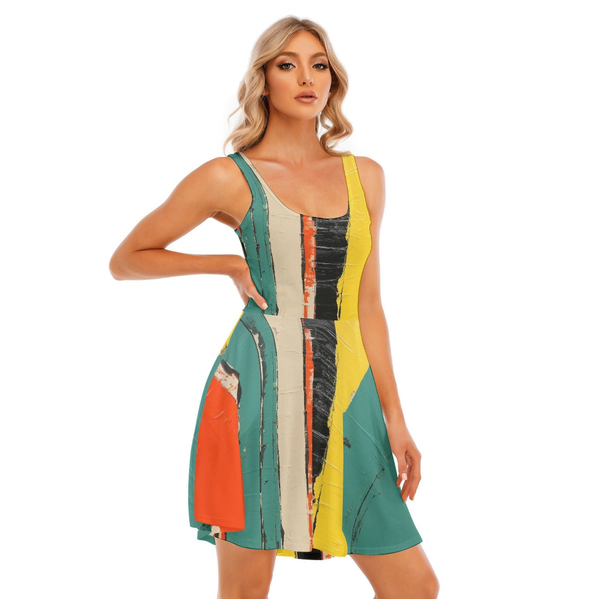 All-Over Print Women's Tank Vest Dress