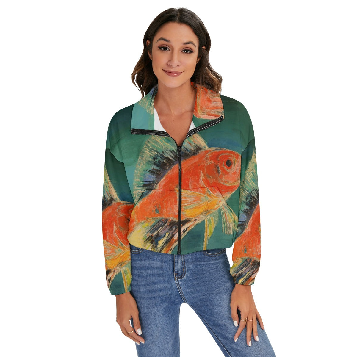 All-Over Print Women's Zip Jacket