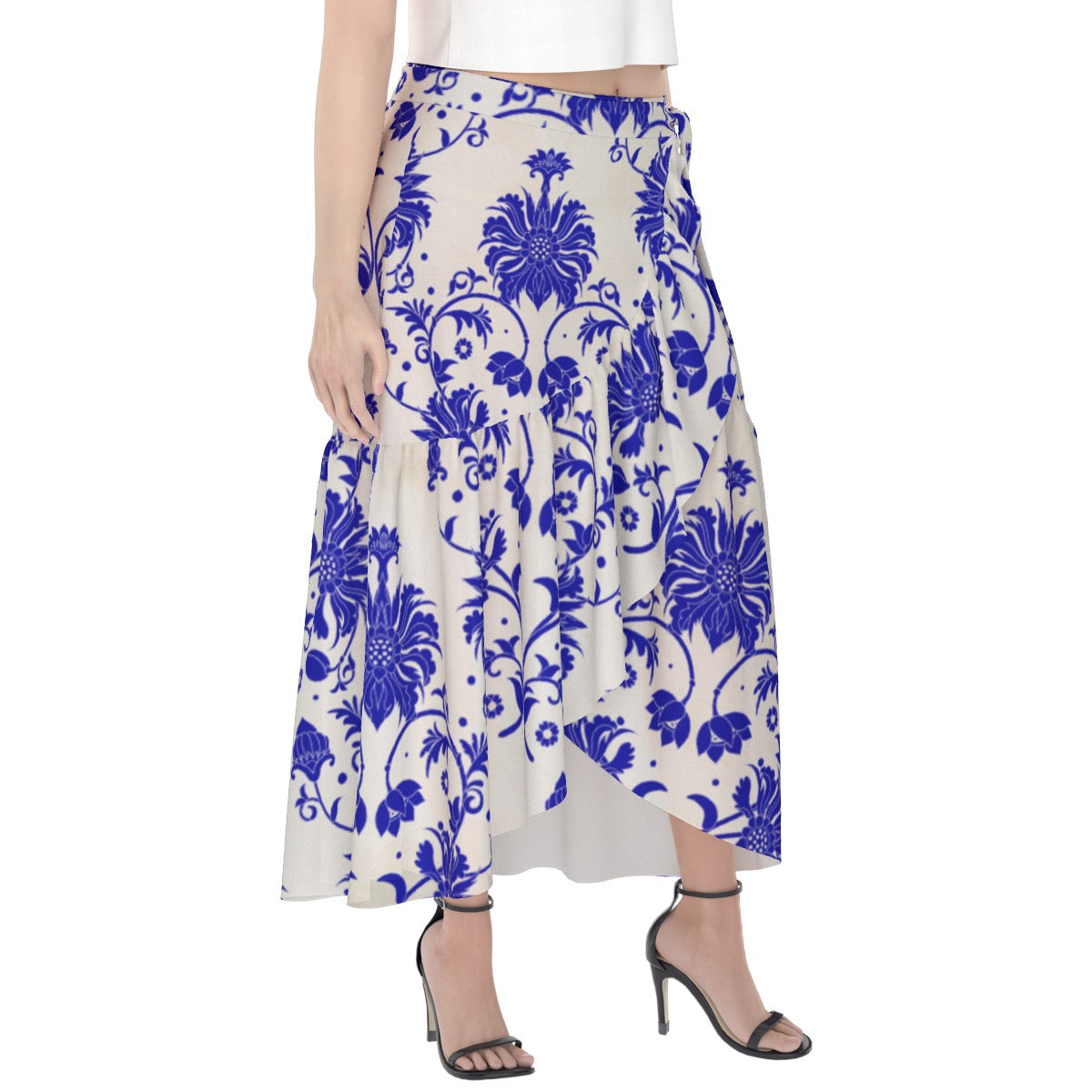 All-Over Print Women's Wrap Skirt