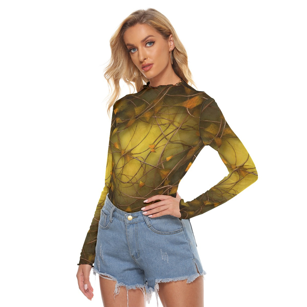 All-Over Print Women's Mesh T-shirt