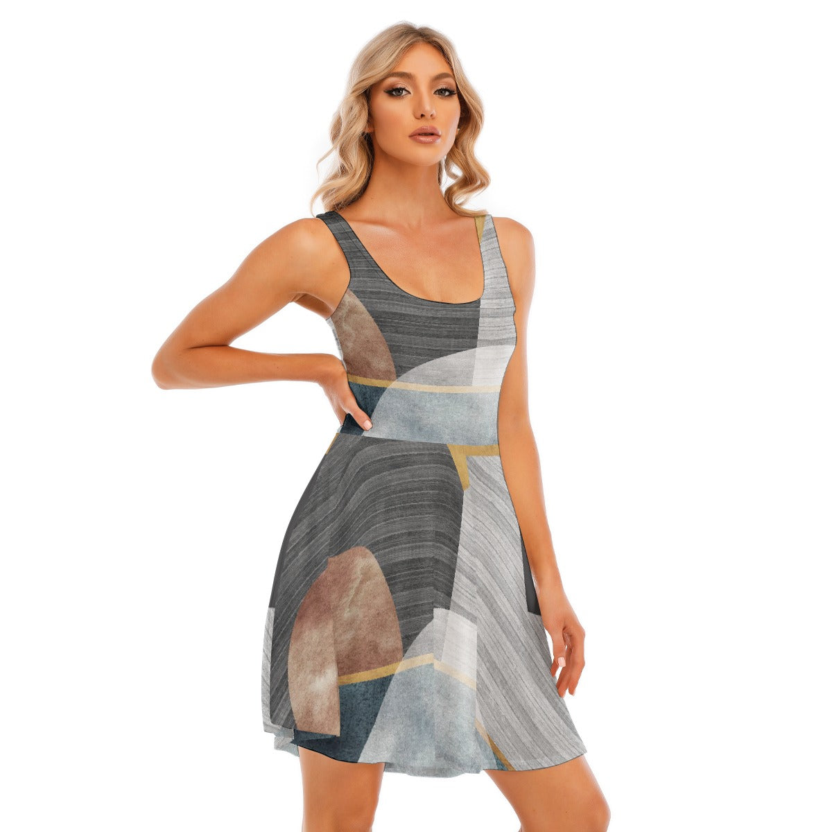 All-Over Print Women's Tank Vest Dress