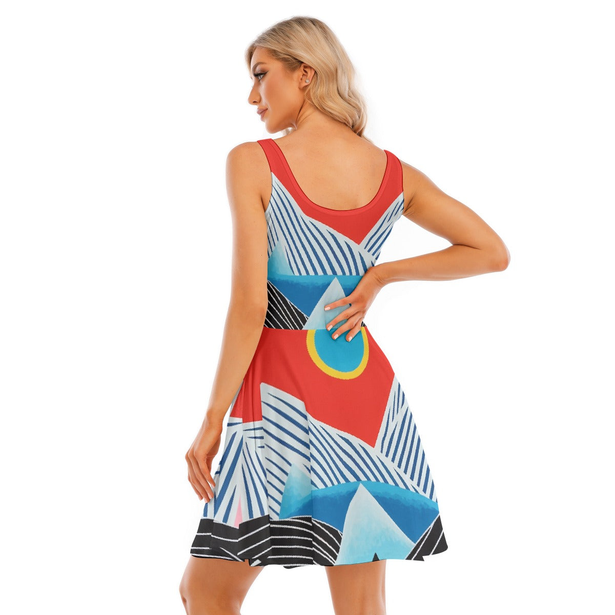 All-Over Print Women's Tank Vest Dress