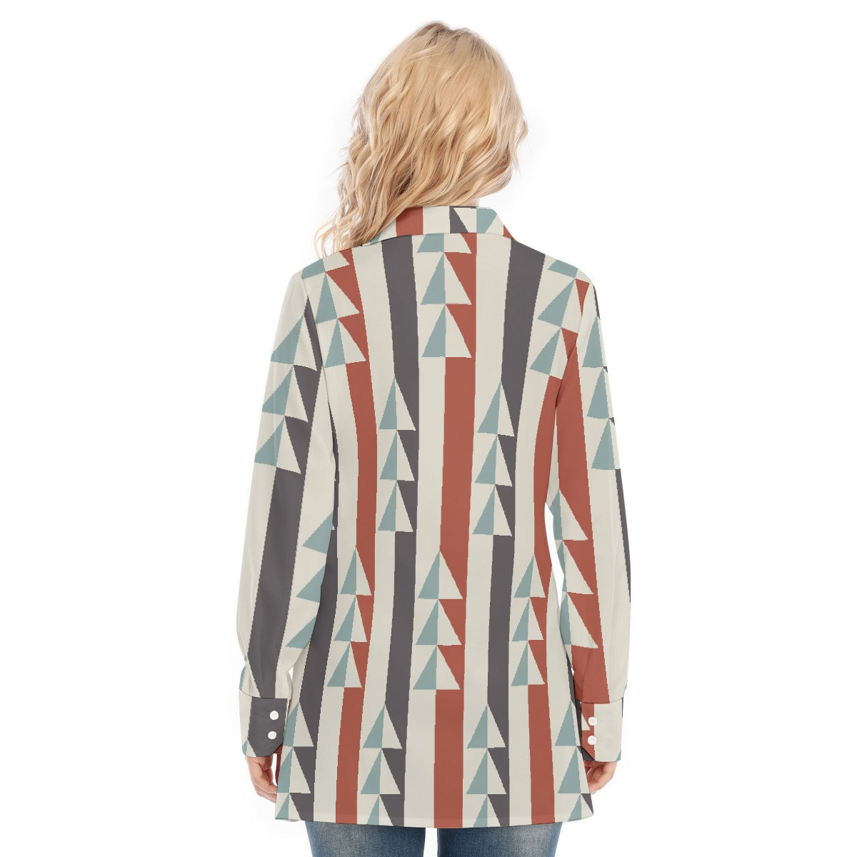 All-Over Print Women's Long Shirt