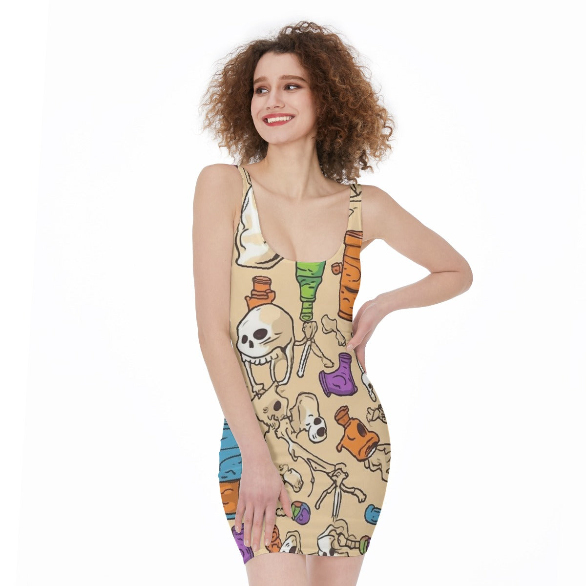 All-Over Print Women's Bodycon Dress