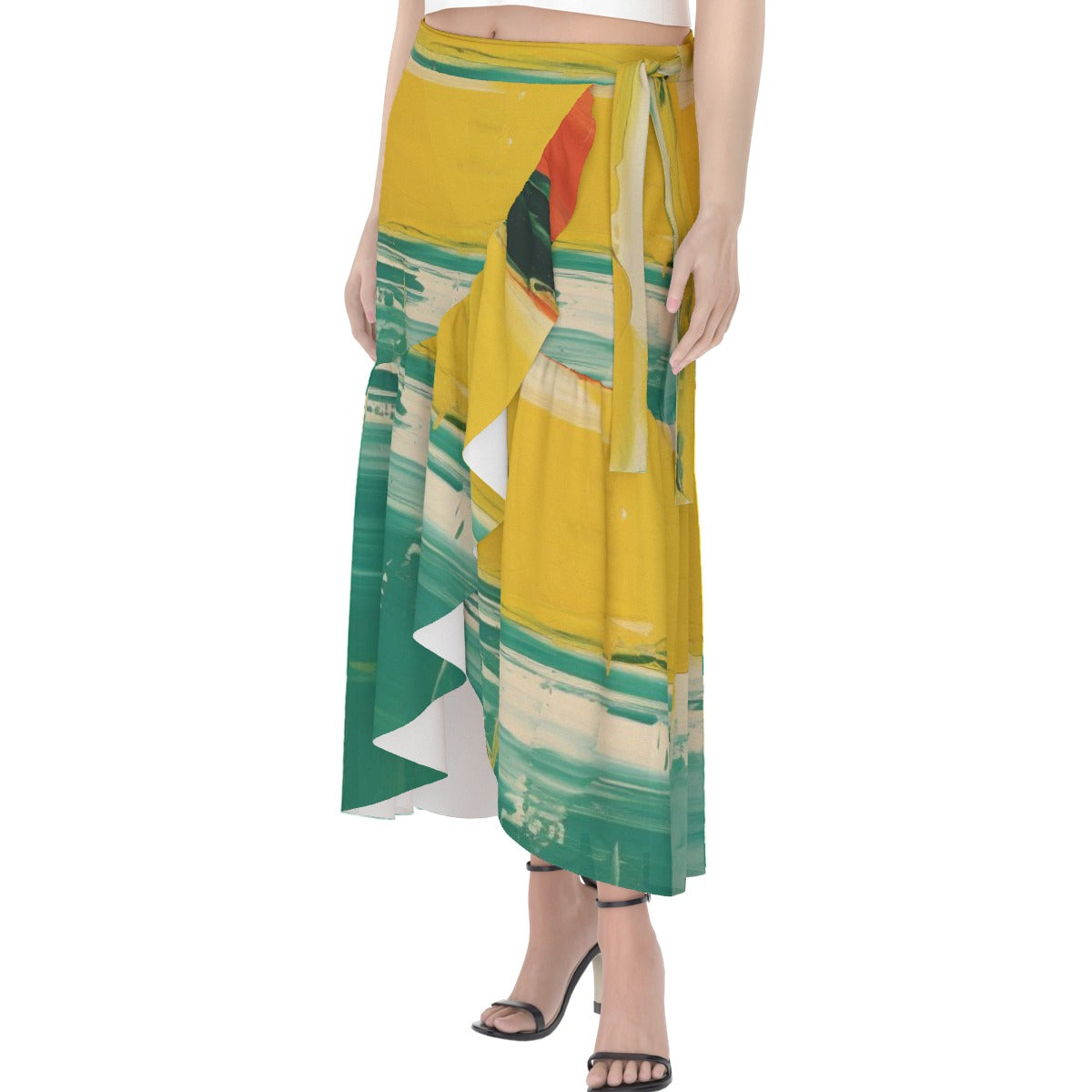 All-Over Print Women's Wrap Skirt