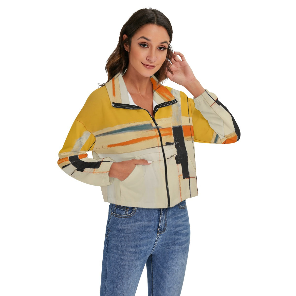 All-Over Print Women's Zip Jacket