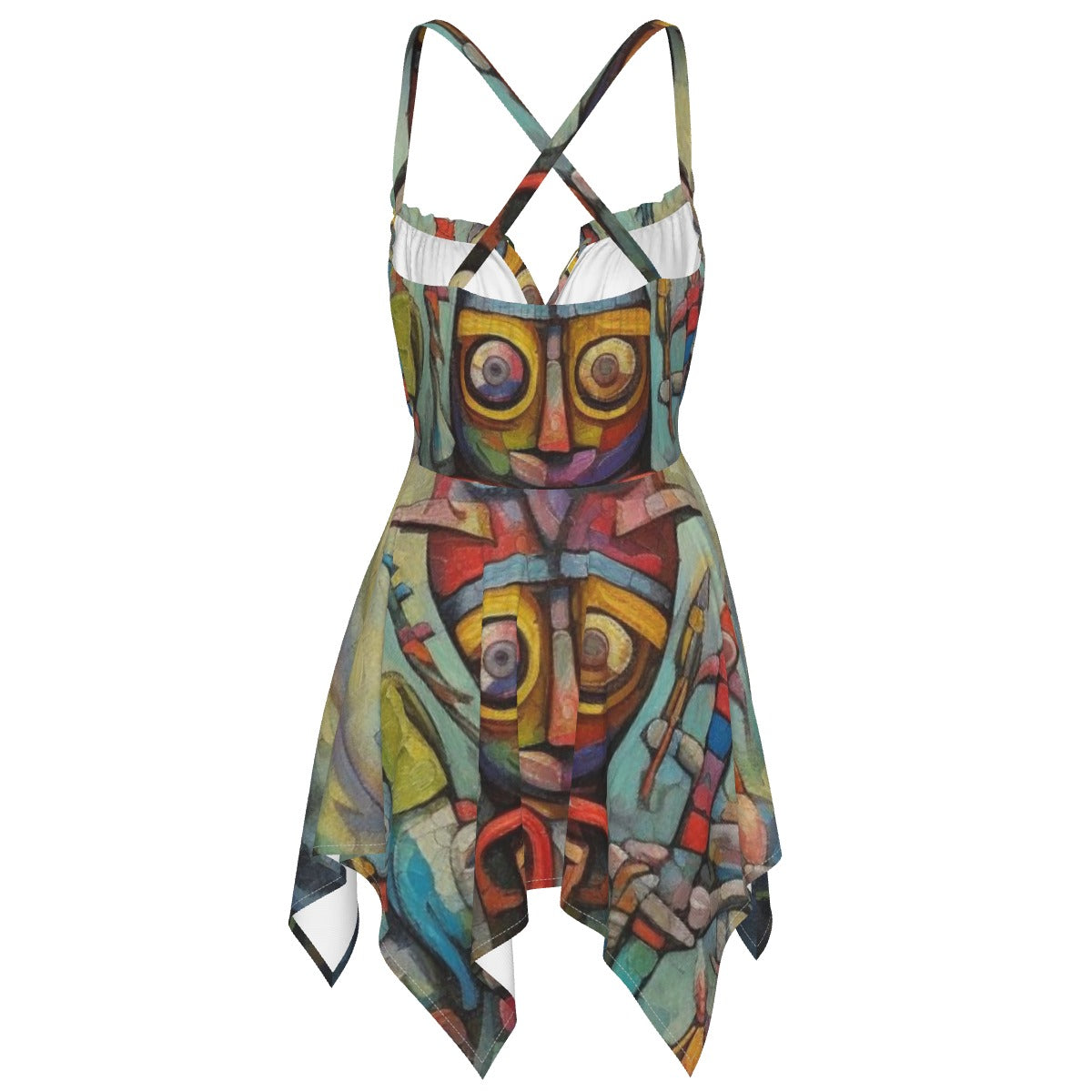 All-Over Print Women's Slip Dress