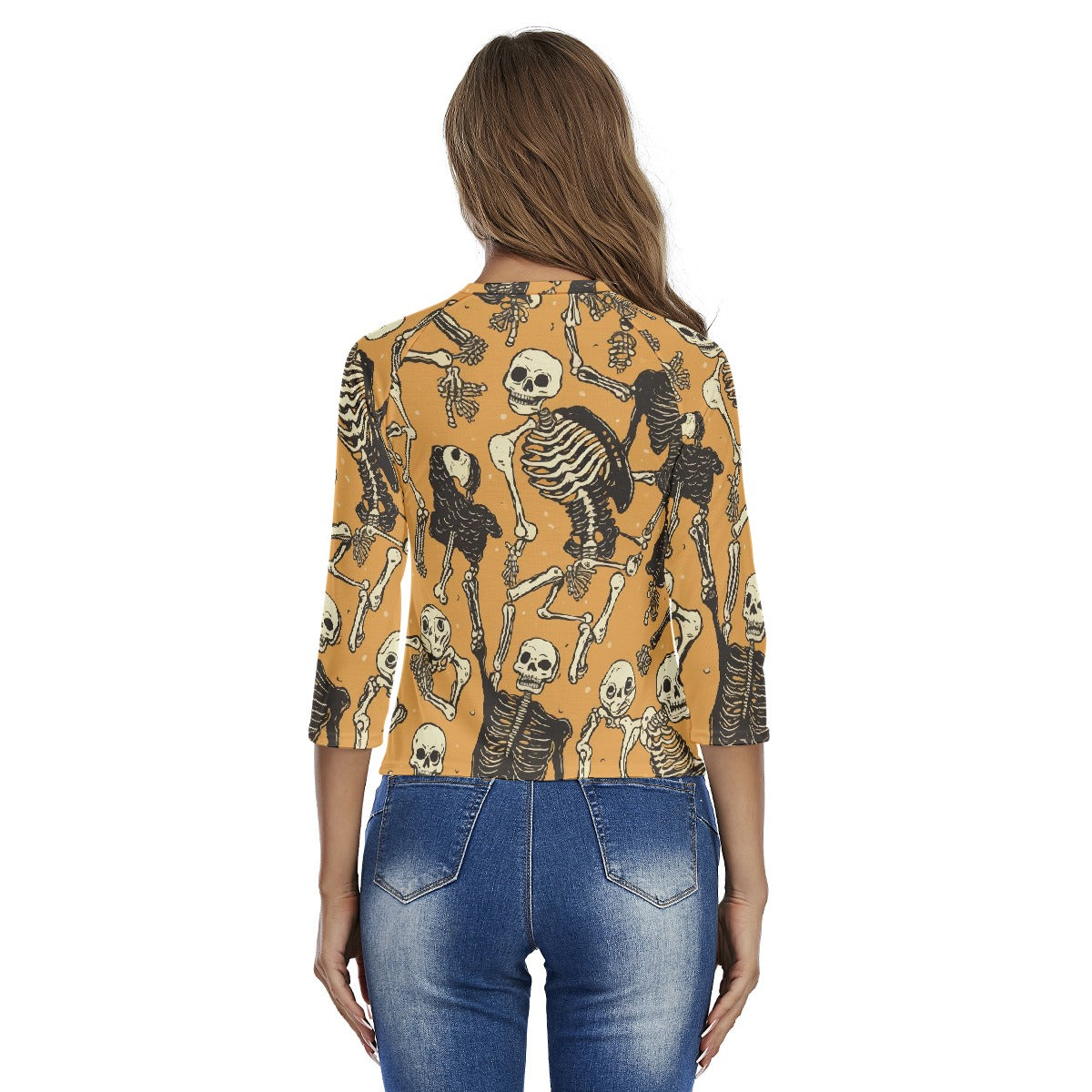 All-Over Print Women's Raglan Sleeves T-shirts