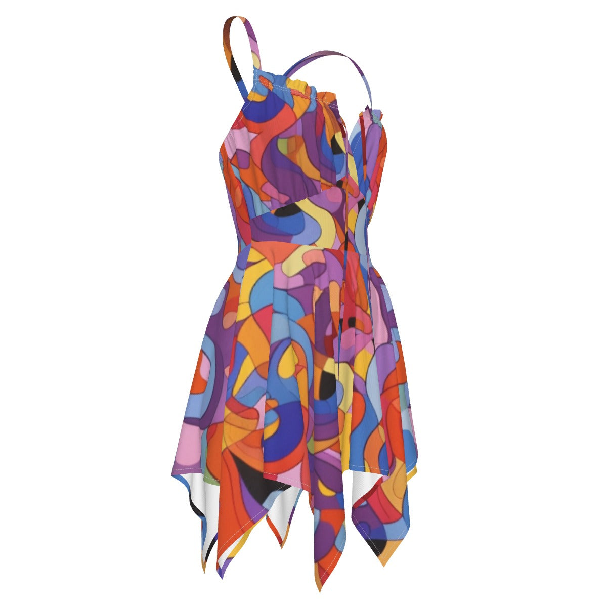 All-Over Print Women's Slip Dress