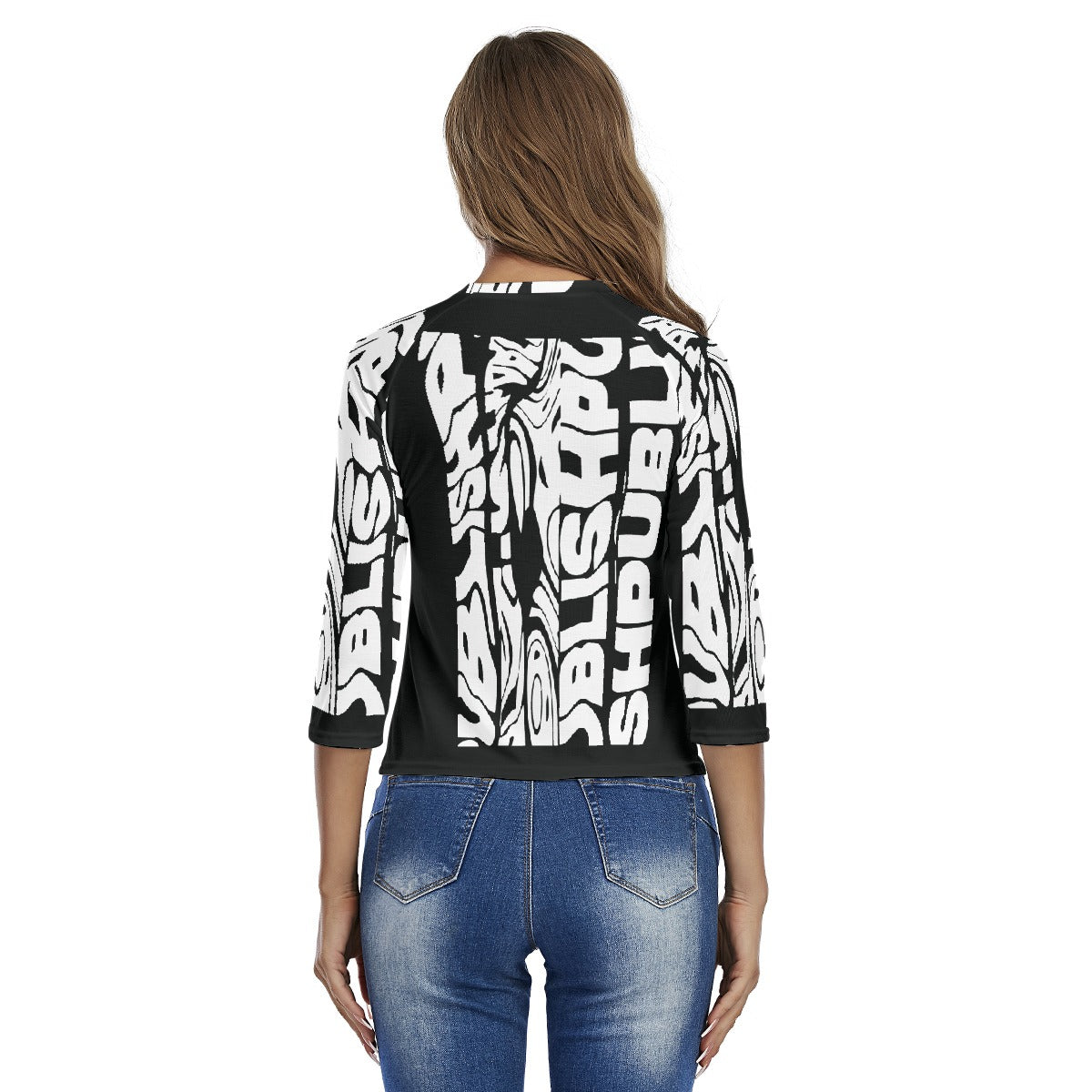 All-Over Print Women's Raglan Sleeves T-shirts