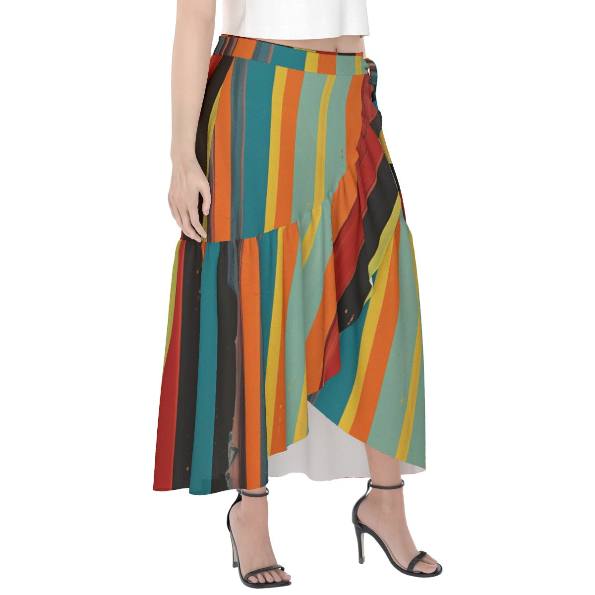 All-Over Print Women's Wrap Skirt