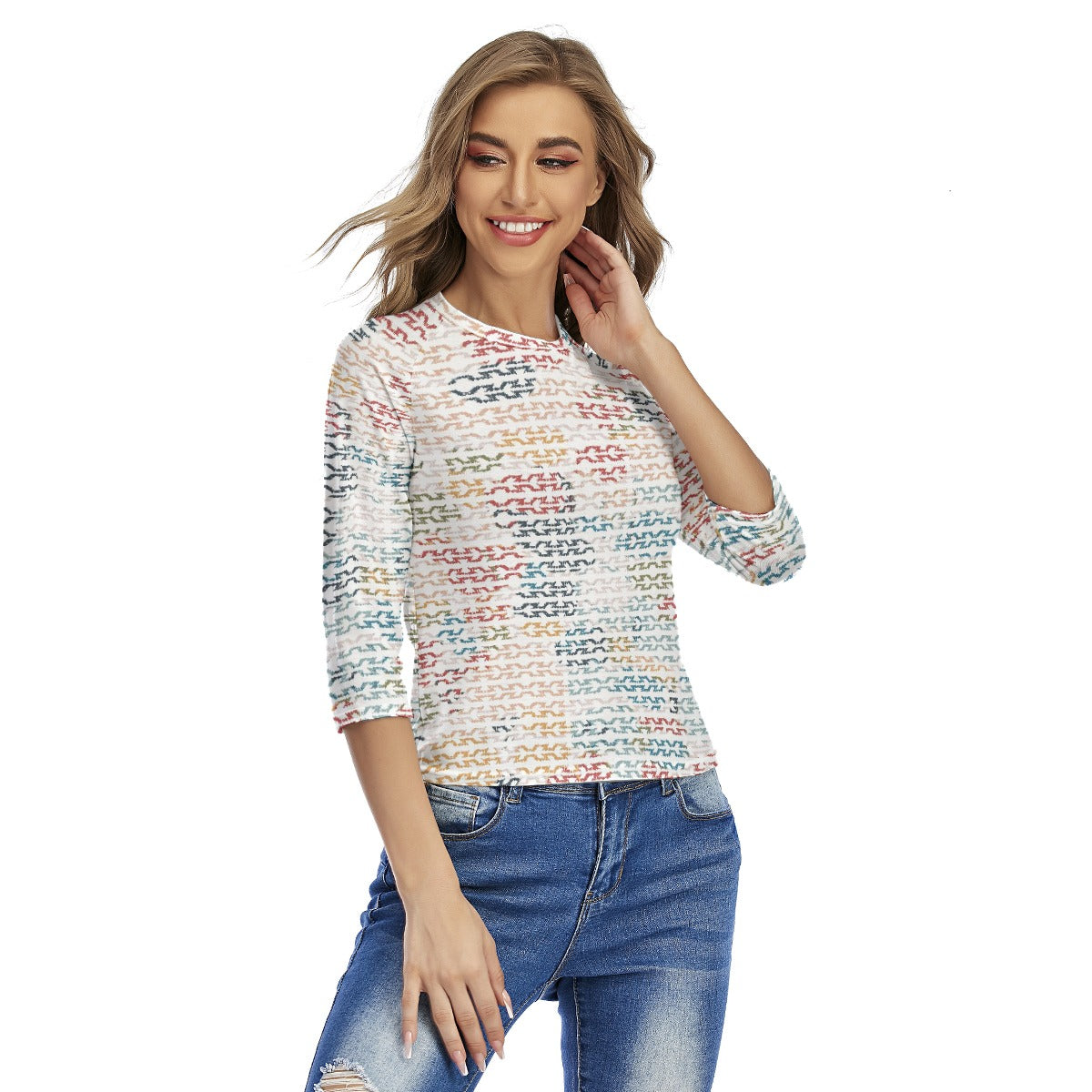 All-Over Print Women's Raglan Sleeves T-shirts