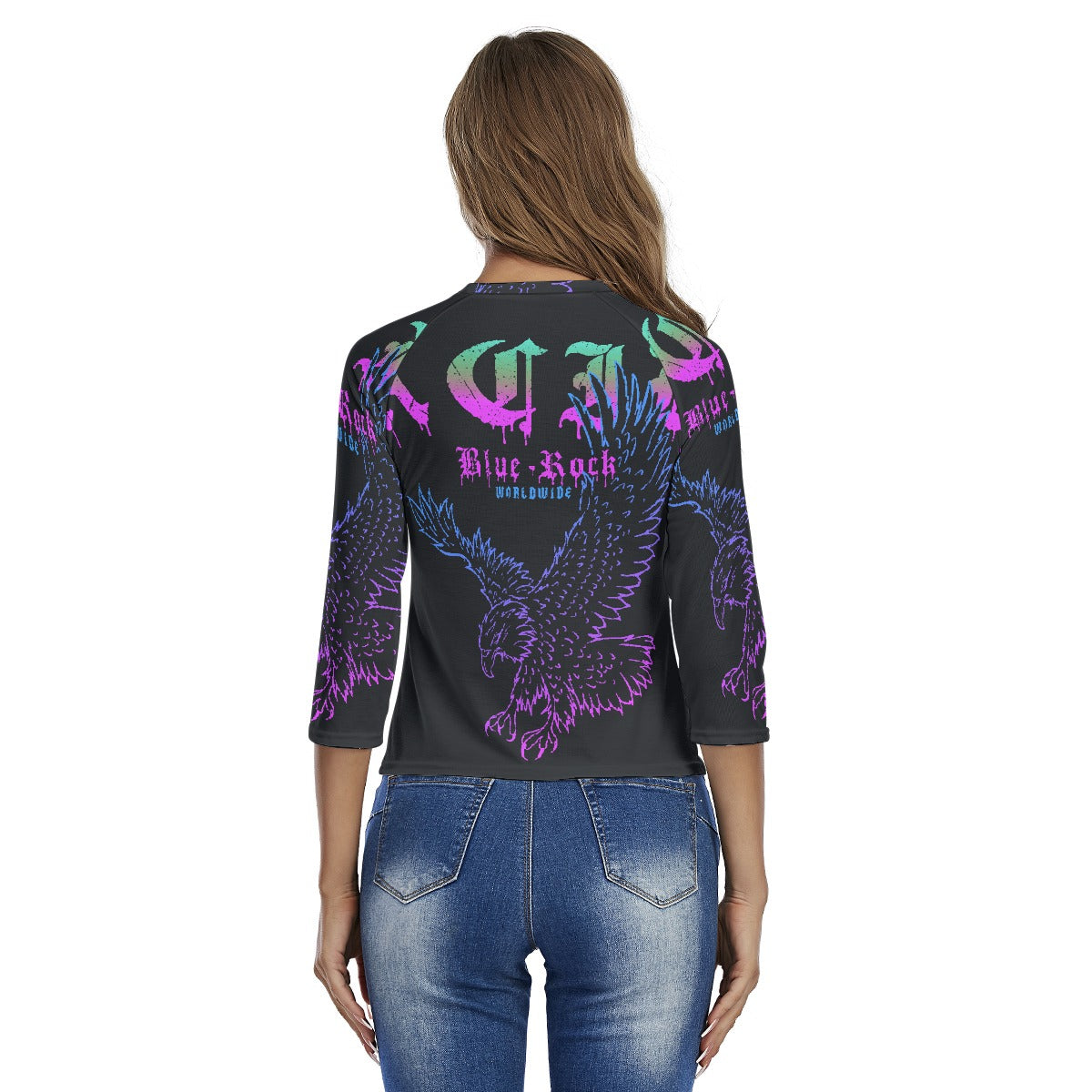 All-Over Print Women's Raglan Sleeves T-shirts