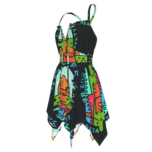 All-Over Print Women's Slip Dress