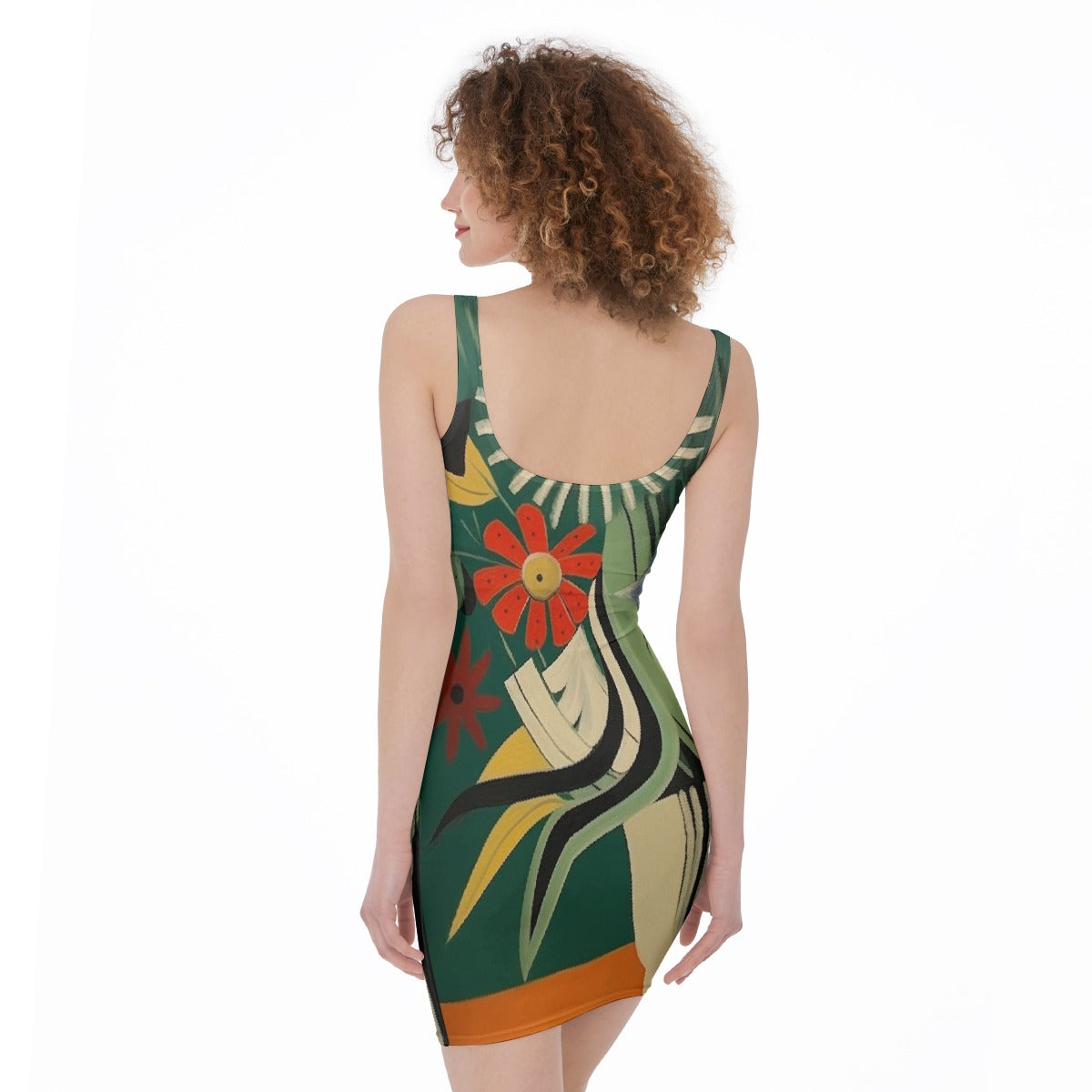 All-Over Print Women's Bodycon Dress