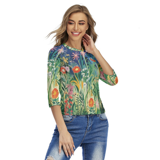 All-Over Print Women's Raglan Sleeves T-shirts