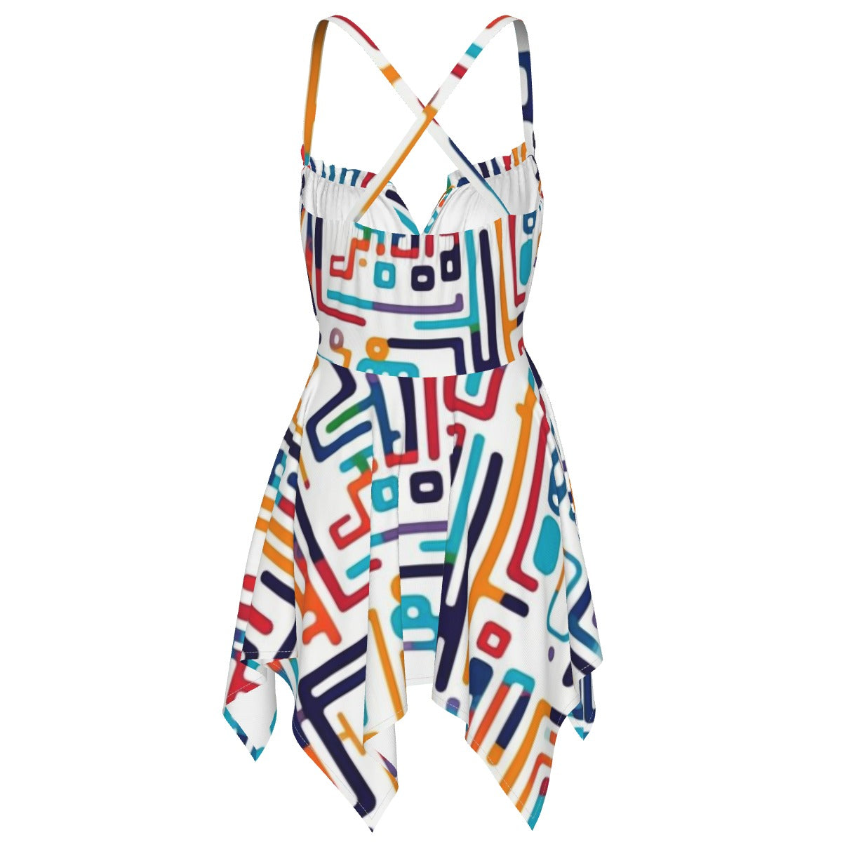 All-Over Print Women's Slip Dress