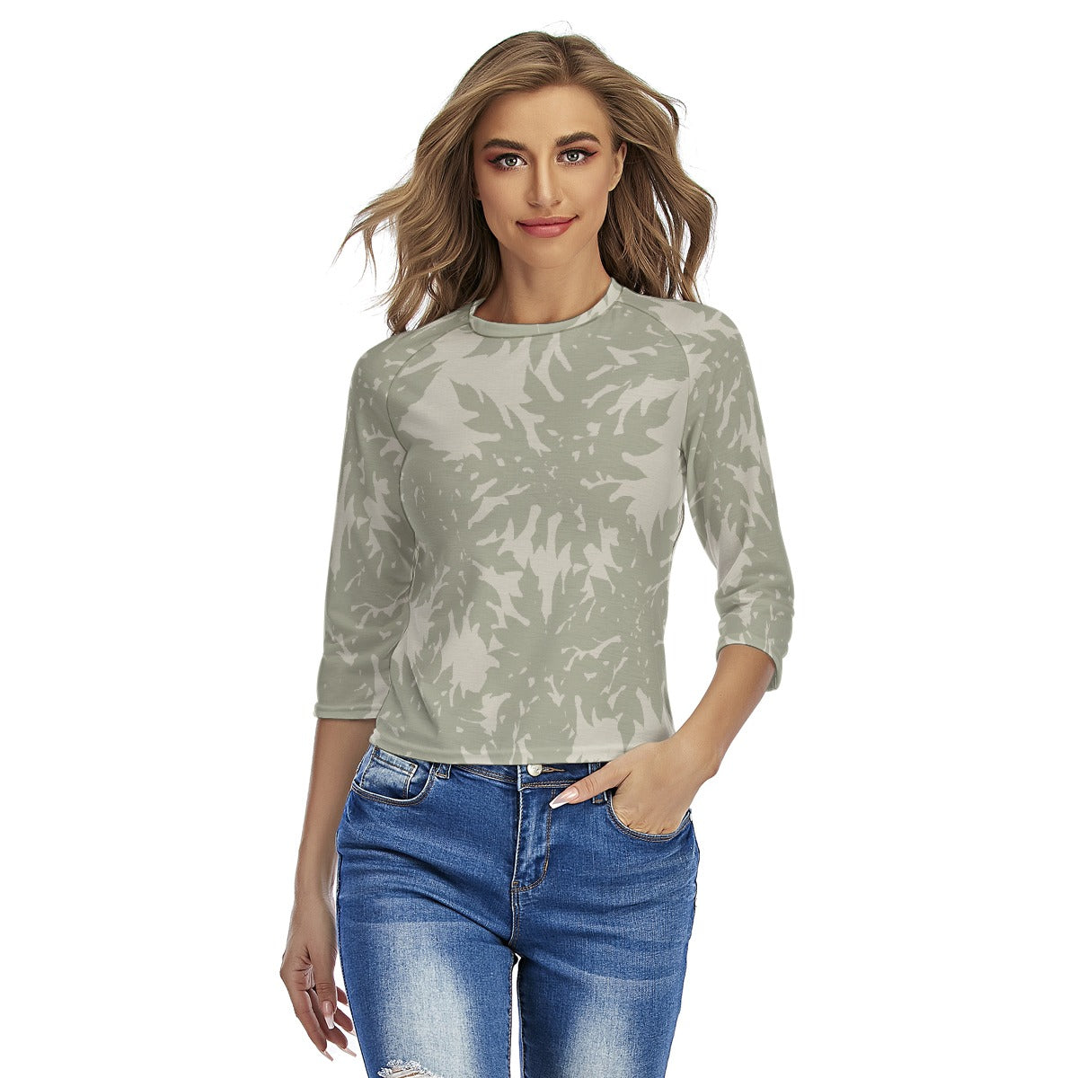 All-Over Print Women's Raglan Sleeves T-shirts