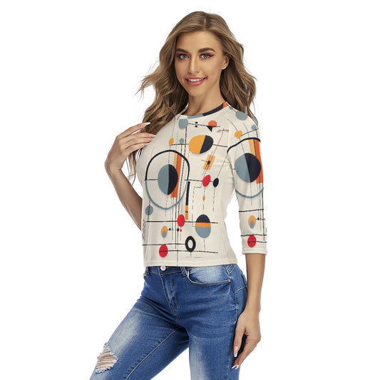 All-Over Print Women's Raglan Sleeves T-shirts