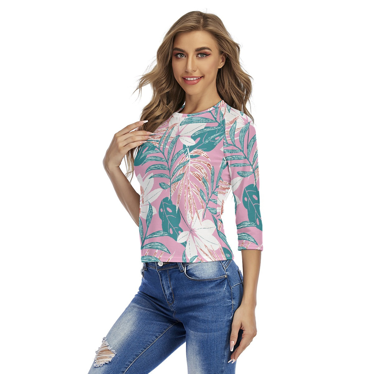 All-Over Print Women's Raglan Sleeves T-shirts