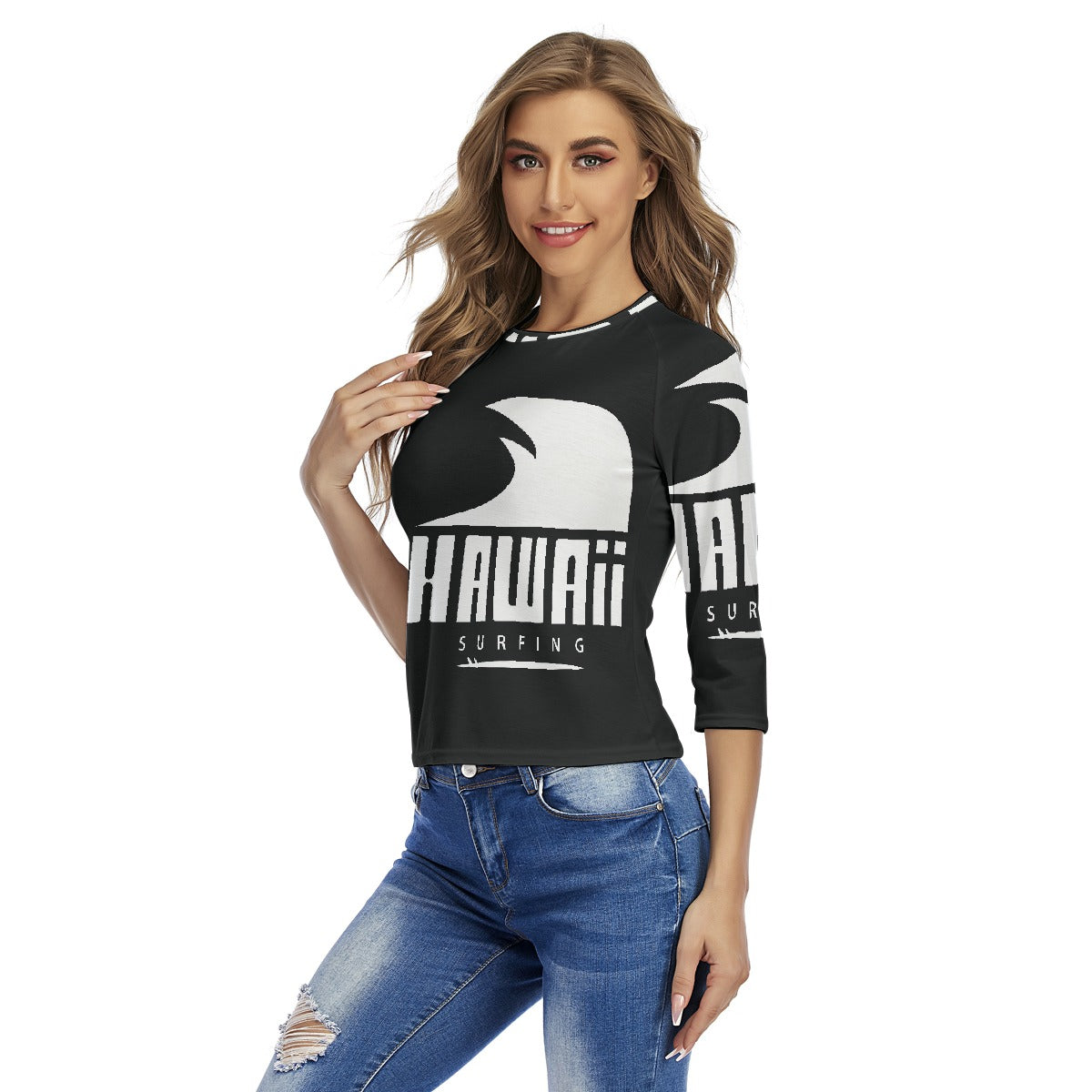 All-Over Print Women's Raglan Sleeves T-shirts