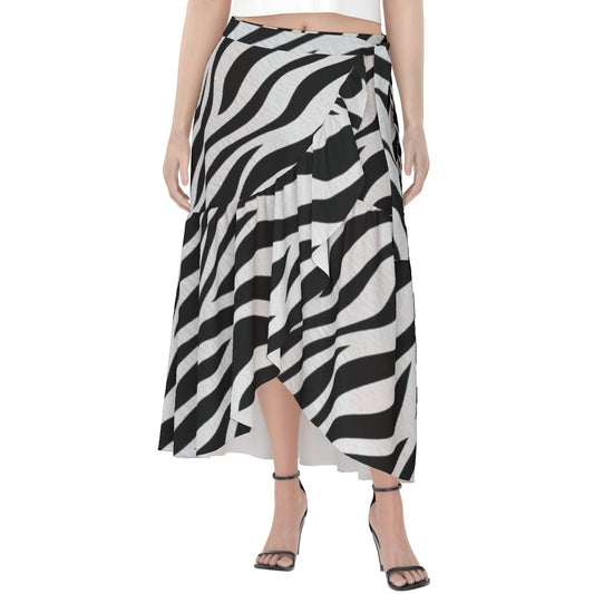 All-Over Print Women's Wrap Skirt