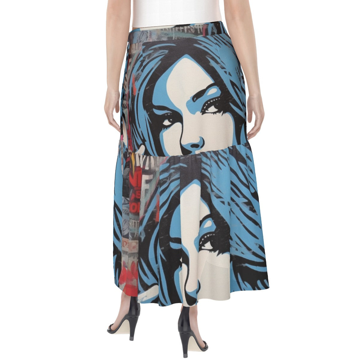 All-Over Print Women's Wrap Skirt