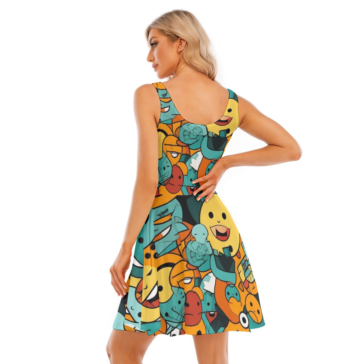 All-Over Print Women's Tank Vest Dress