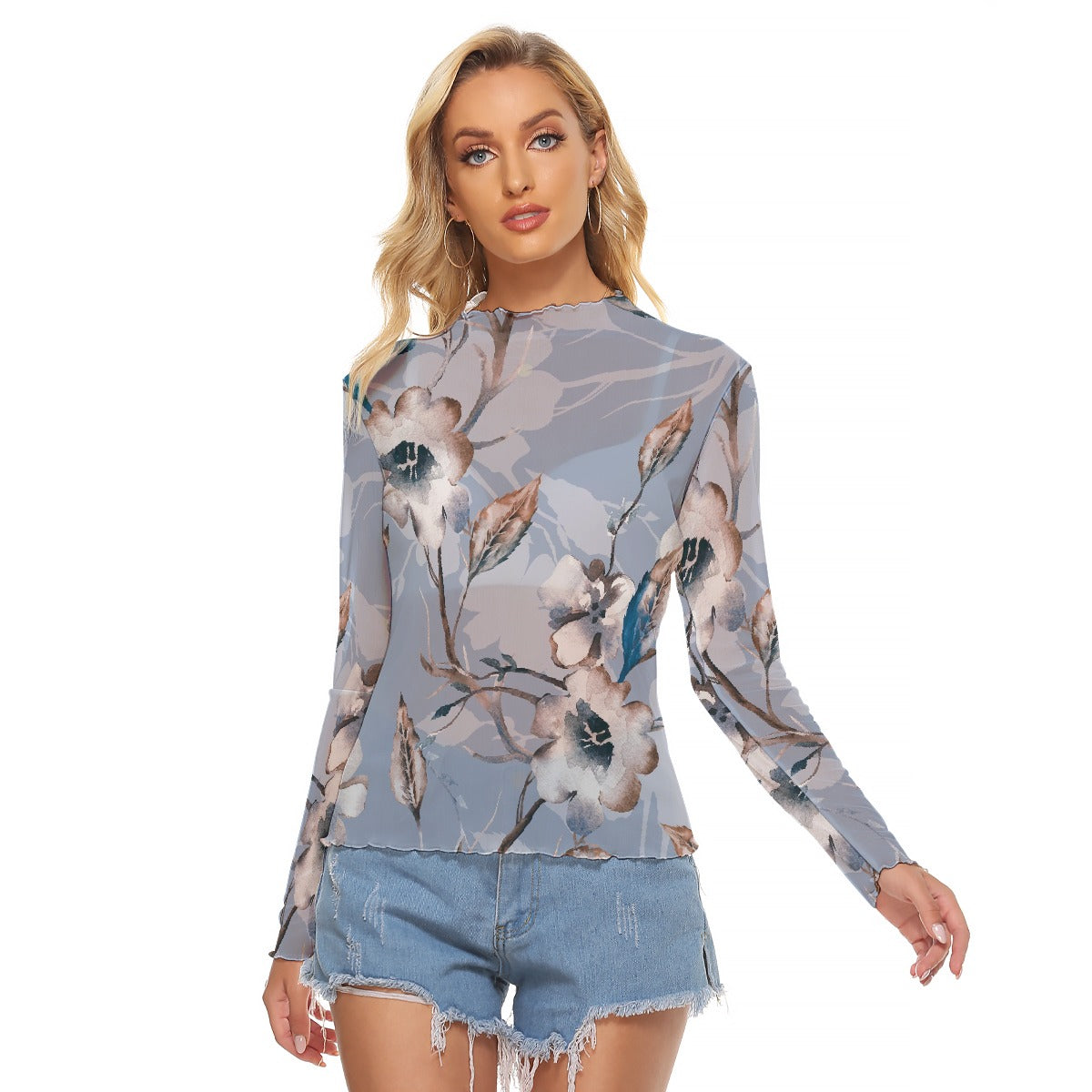 All-Over Print Women's Mesh T-shirt