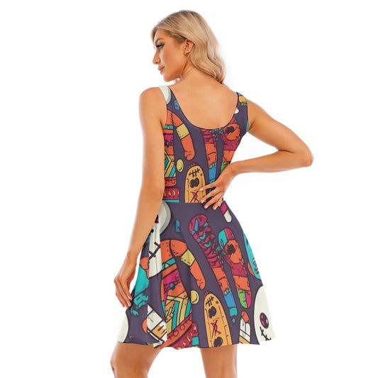 All-Over Print Women's Tank Vest Dress