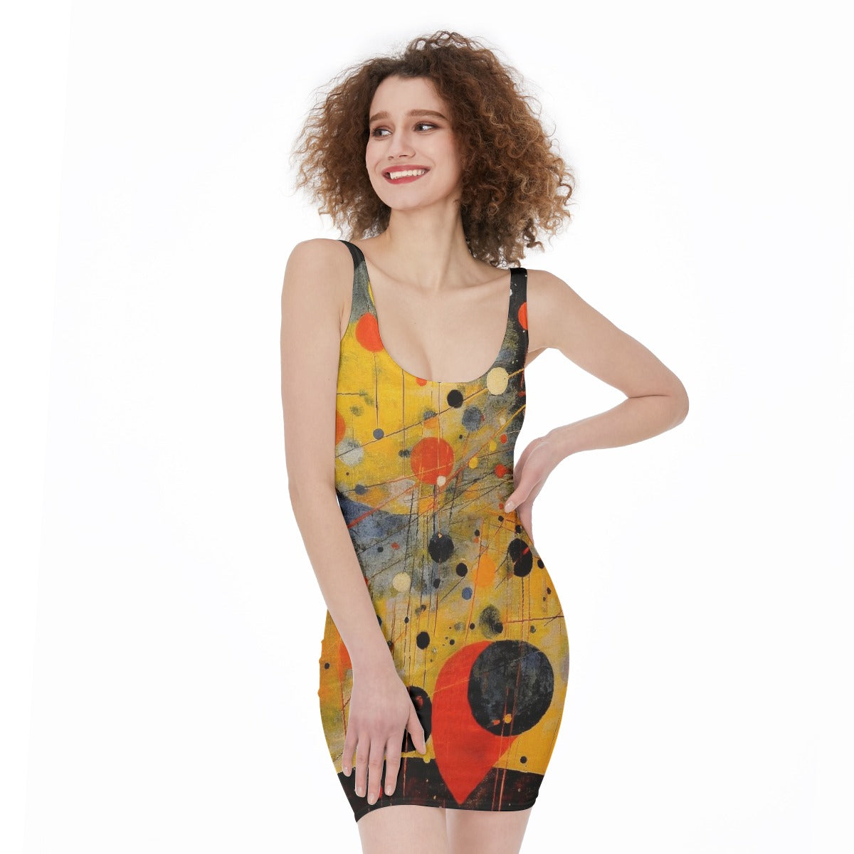 All-Over Print Women's Bodycon Dress