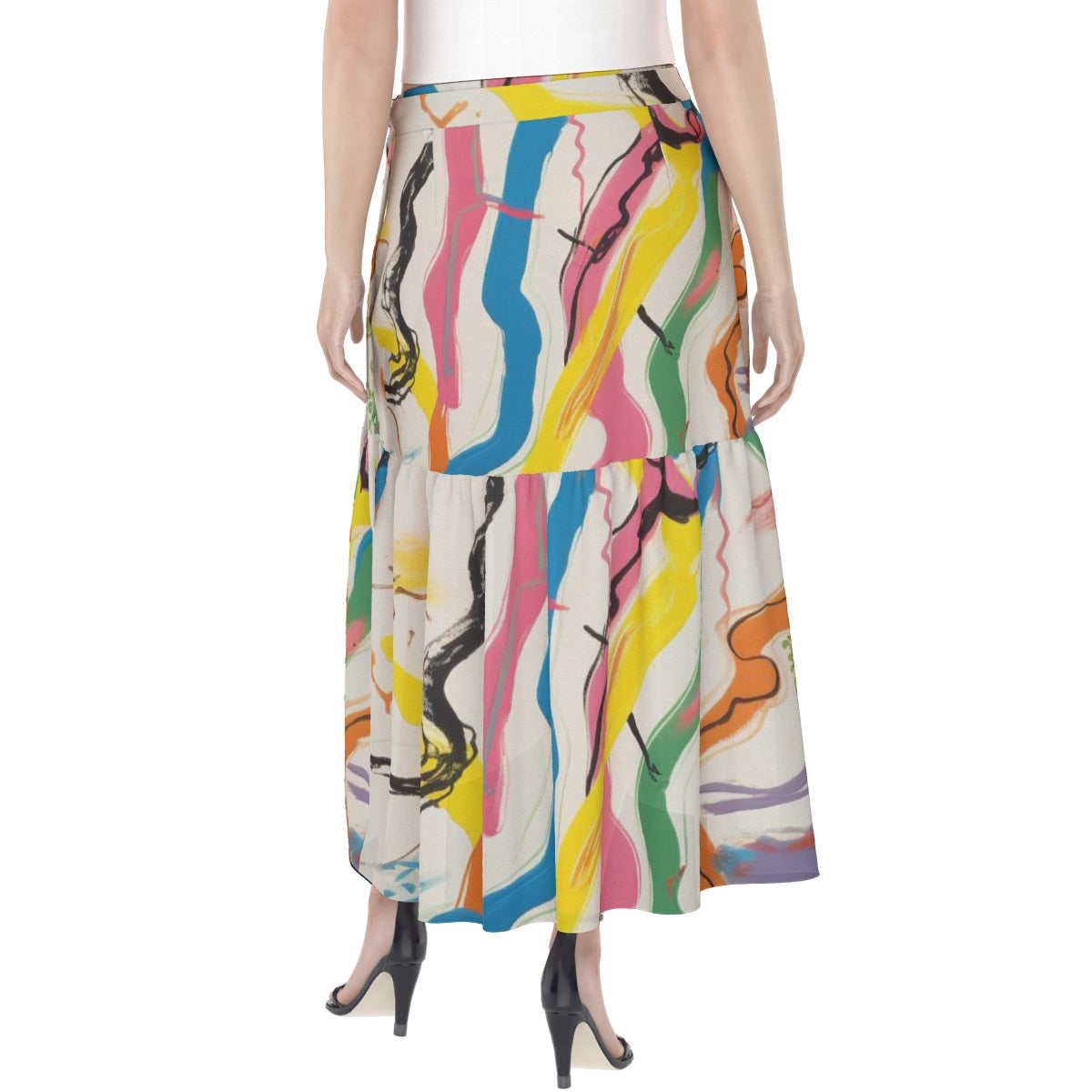 All-Over Print Women's Wrap Skirt