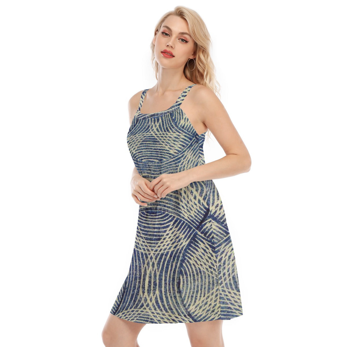 All-Over Print Women's Sleeveless Cami Dress