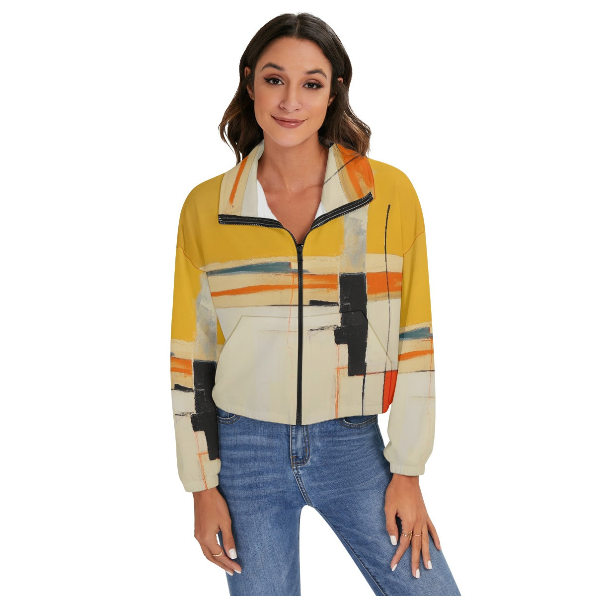 All-Over Print Women's Zip Jacket