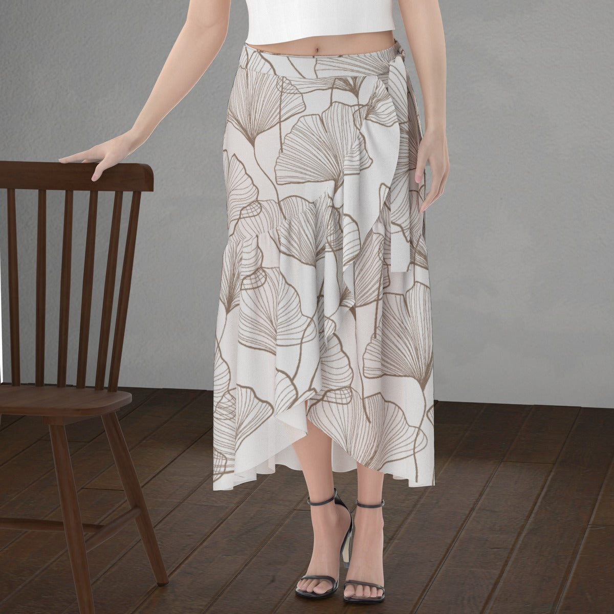 All-Over Print Women's Wrap Skirt