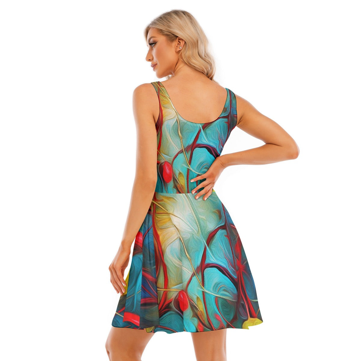 All-Over Print Women's Tank Vest Dress