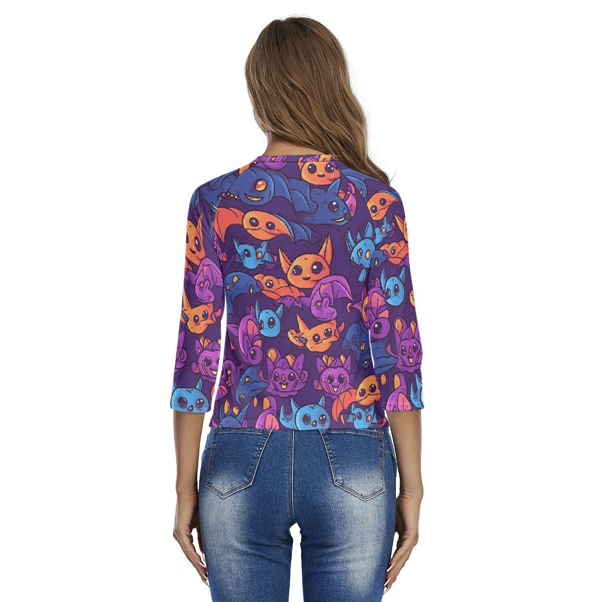 All-Over Print Women's Raglan Sleeves T-shirts