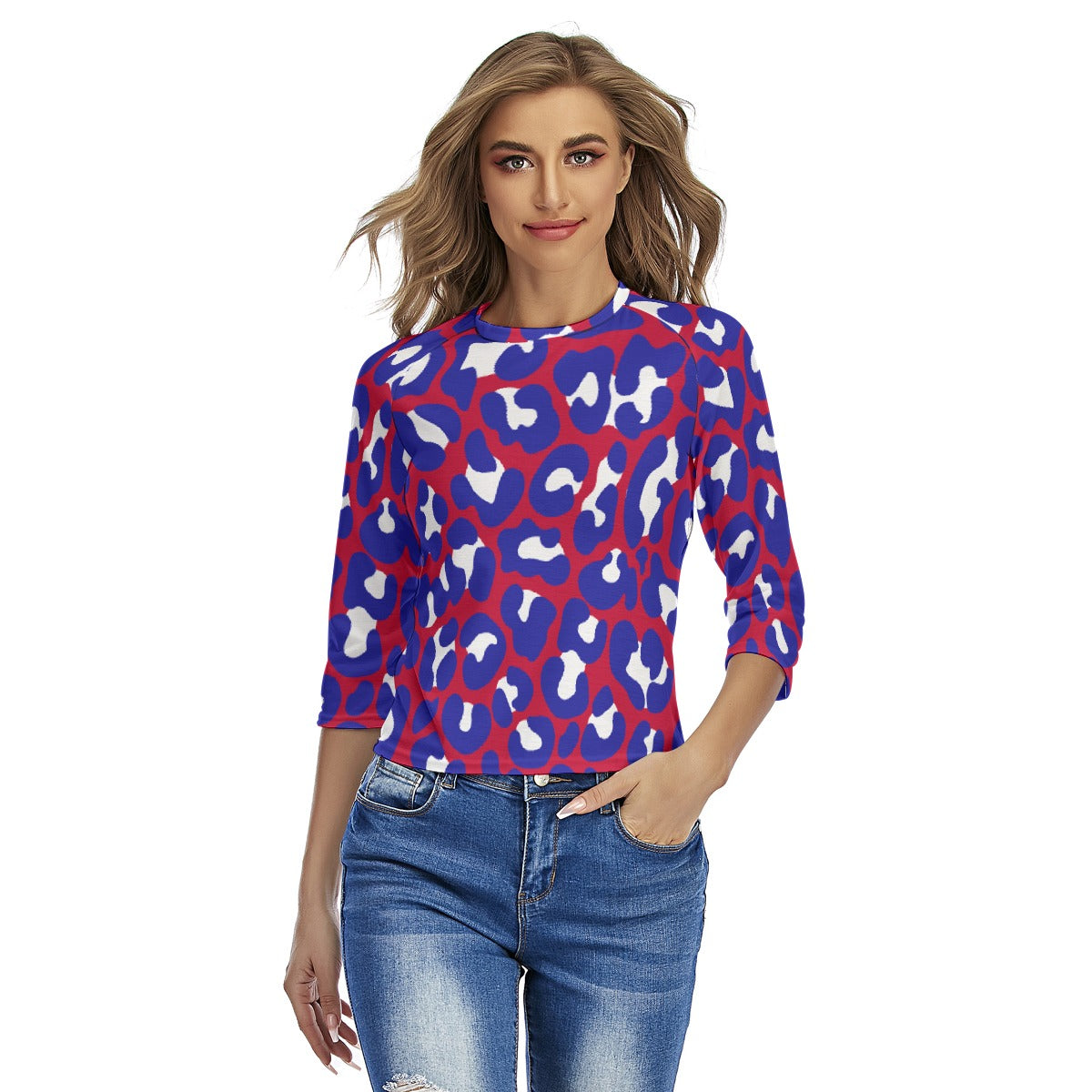 All-Over Print Women's Raglan Sleeves T-shirts