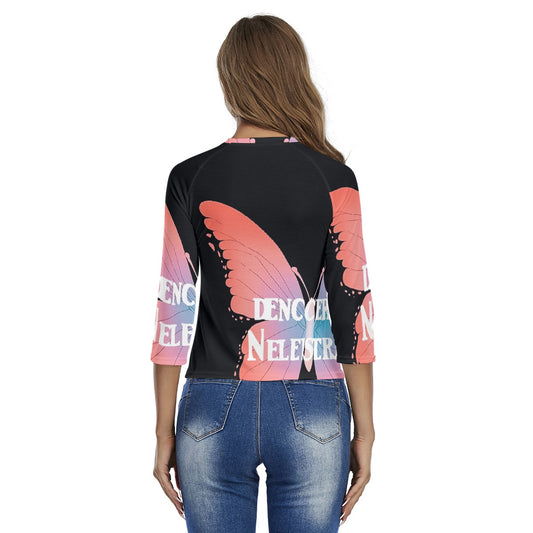 All-Over Print Women's Raglan Sleeves T-shirts