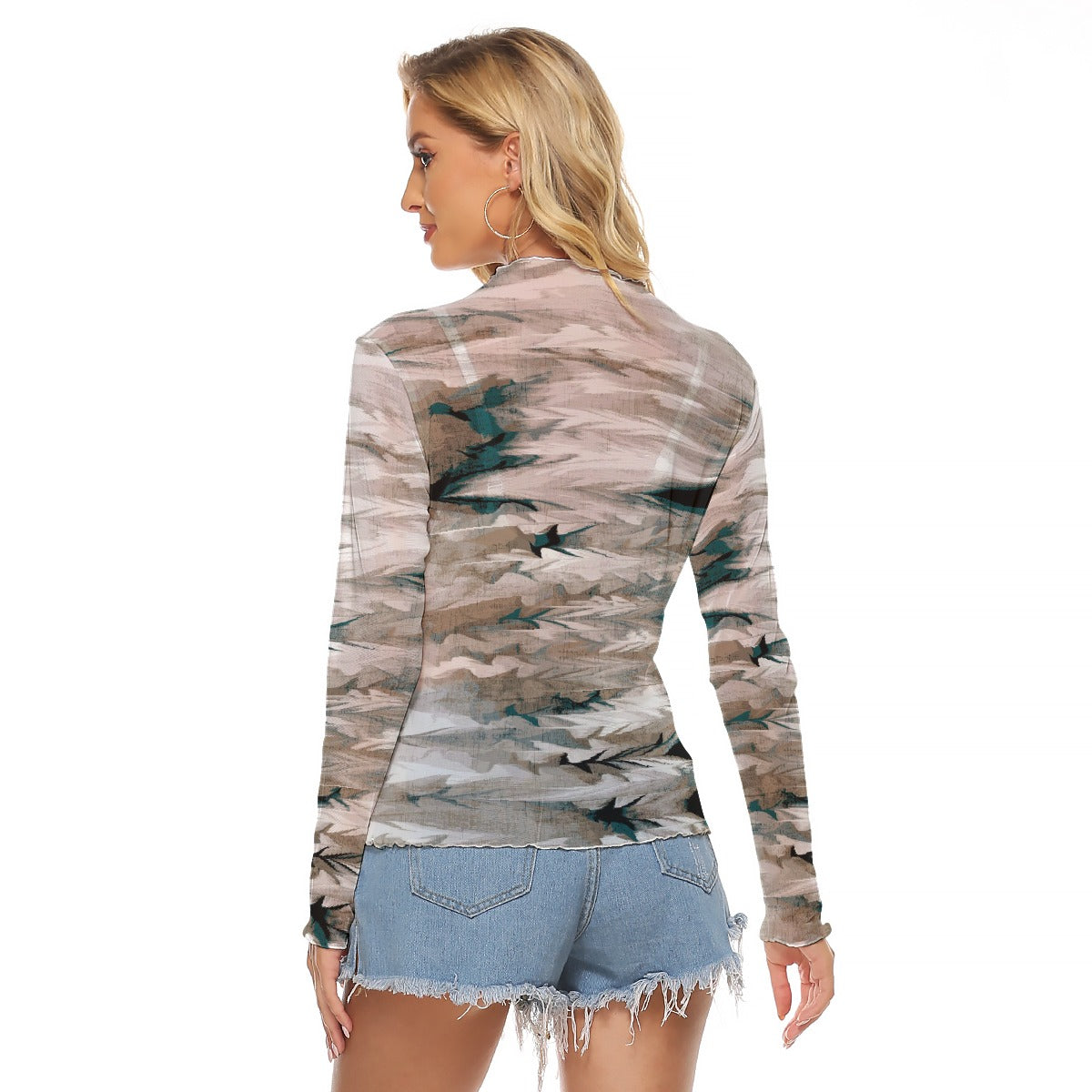 All-Over Print Women's Mesh T-shirt