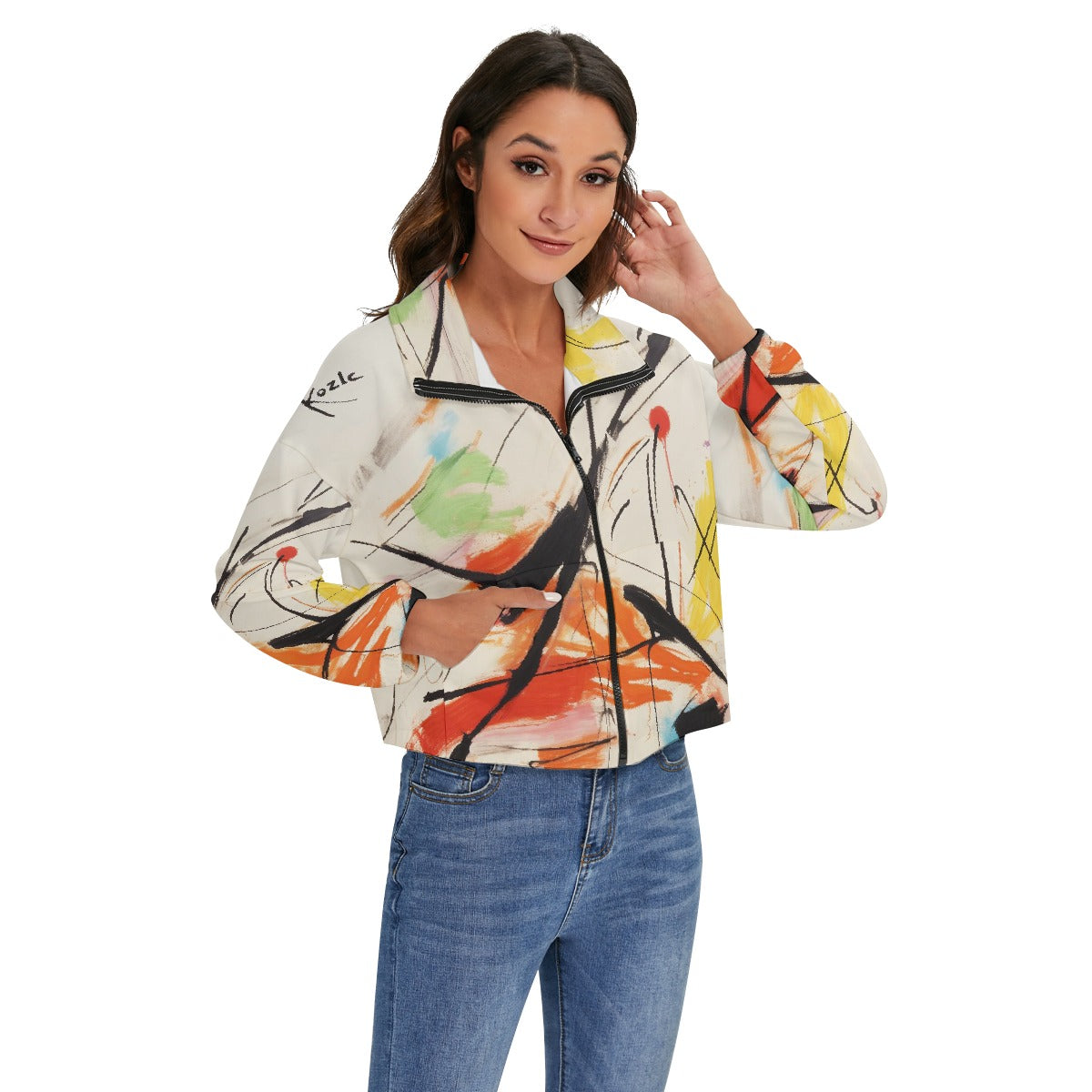 All-Over Print Women's Zip Jacket