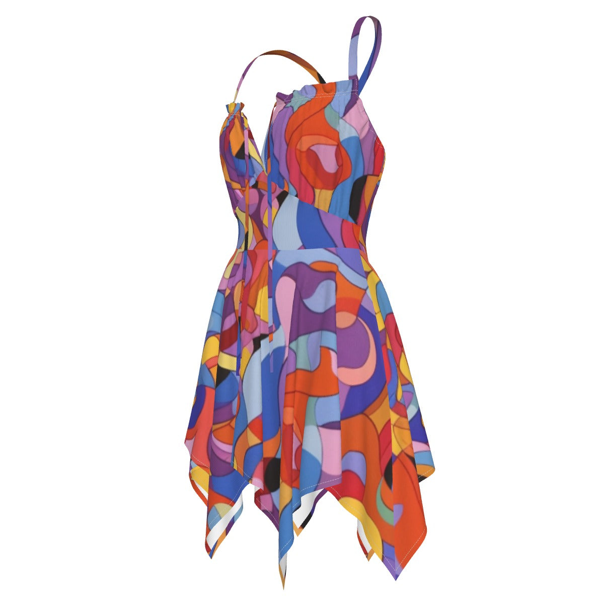 All-Over Print Women's Slip Dress