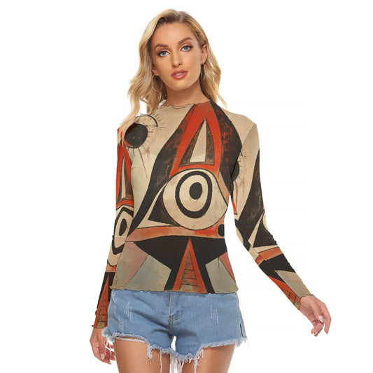 All-Over Print Women's Mesh T-shirt